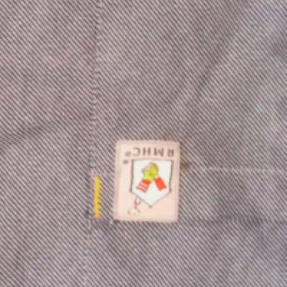 McDonald's Employee Denim Apron With Yellow Adjustable Straps & Ties RMHC NWOT - Picture 5 of 9